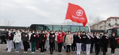 春暖花開，英雄歸來！葫蘆島市第二人民醫(yī)院支援綏中醫(yī)療隊凱旋而歸~